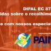 Dúvidas sobre Recolhimento Difal