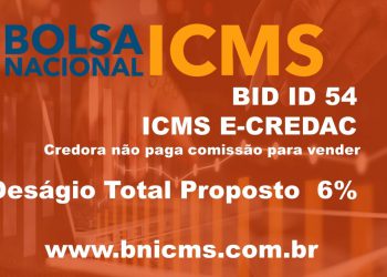 Aquisição ICMS SP – Lote ID 54