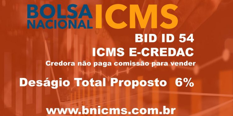 Aquisição ICMS SP – Lote ID 54